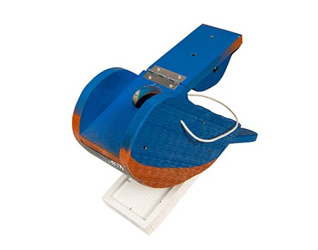 Treated Pine Bluebird Birdfeeder