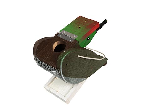 Treated Pine Hummingbird Birdfeeder
