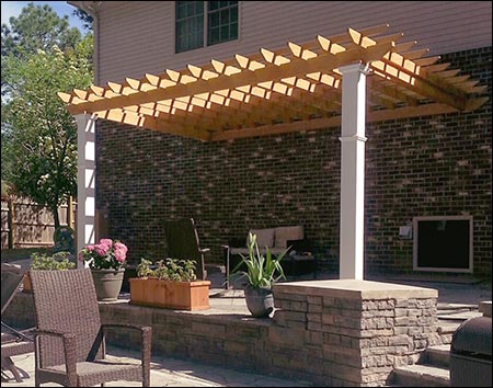 Treated Pine Free Standing Oasis Pergola