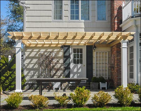 Treated Pine Free Standing Oasis Pergola