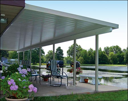 Cascade Car Port/Patio Cover Shown.