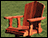 Eastern Red Cedar Swivel Glider