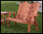 Eastern Red Cedar Loveseat Bench