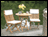 30" Teak Table and Sailor Chair Set