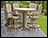 Poly Lumber 5 Pc. Round Adirondack Bar Set