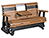 5' Poly Lumber Traditional Glider