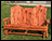  50" Eastern Red Cedar Glider