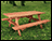 Eastern Red Cedar Picnic Table