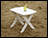 Poly Lumber Folding End Table