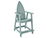 Poly Lumber Bayside Surfboard Balcony Chair