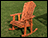 Eastern Red Cedar Adirondack Rocker