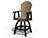 Poly Lumber Adirondack Swivel Bar Chair