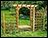 Red Cedar Canterbury Arbor w/Bench & 2 Wings