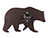 Wall Mount Bottle Opener - Bear