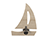 Wall Mount Bottle Opener - Sailboat