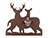 Wall Mount Bottle Opener - Whitetail Deer