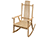 Bent Oak Rocker