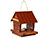 Red Cedar Small Bird Feeder