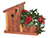 Red Cedar Single Planter Wren House