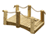 Treated Pine Mini Rope Rail Bridge