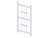 Vinyl Square Top Trellis
