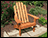 Red Cedar Kennebunkport Adirondack Chair