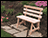 Red Cedar Traditional Backed Bench