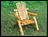White Cedar Stained Chair