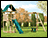 Lion Treated Pine Swing & Slide Playset
