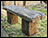 Concrete Distressed Wood Bench