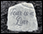 Concrete "Fear is a Liar" Religious Stone