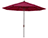 11' Octagon Commercial Outdura Market Umbrella w/Aluminum Pole, Fiberglass Ribs, Crank Lift and Auto Tilt