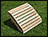 Red Cedar Adirondack Footrest