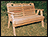 Red Cedar American Sweetheart Garden Bench