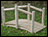 White Cedar Unstained Single Rail Bridge