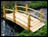 Treated Pine Keira Double Rail Garden Bridge