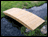 Treated Pine Fiore Plank Garden Bridge