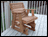 Red Cedar American Classic Glider Chair