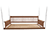 Red Grandis Porch Swing Day Bed