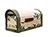 Aluminum Hummingbird Curbside Mailbox - Hand Painted Natural Finish