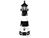 Poly Lumber/Wooden Hybrid Bodie Island Lighthouse Replica with Base