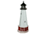 Poly Lumber/Wooden Hybrid Cape Florida Lighthouse Replica with Base