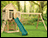 Tree House Treated Pine Swing & Slide Playset