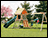 Plunge Treated Pine Swing & Slide Playset w/ Rock Wall