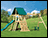 Wildwood Treated Pine Swing & Slide Playset w/ Rock Wall