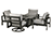 Aluminum 5 Pc. Deep Seating Group