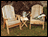 Red Cedar Fanback Patio Chair