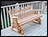 Red Cedar American Sweetheart Glider
