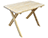 Southern Yellow Pine Cross Legged Table (TABLE ONLY)