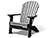 Poly Lumber Folding EZ Adirondack Chair